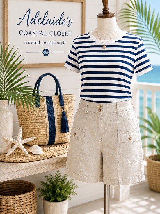 Talbots Pants - Talbots Shorts Soft Linen Blend Utility Shorts Size 12 Cotton Stretch EUC